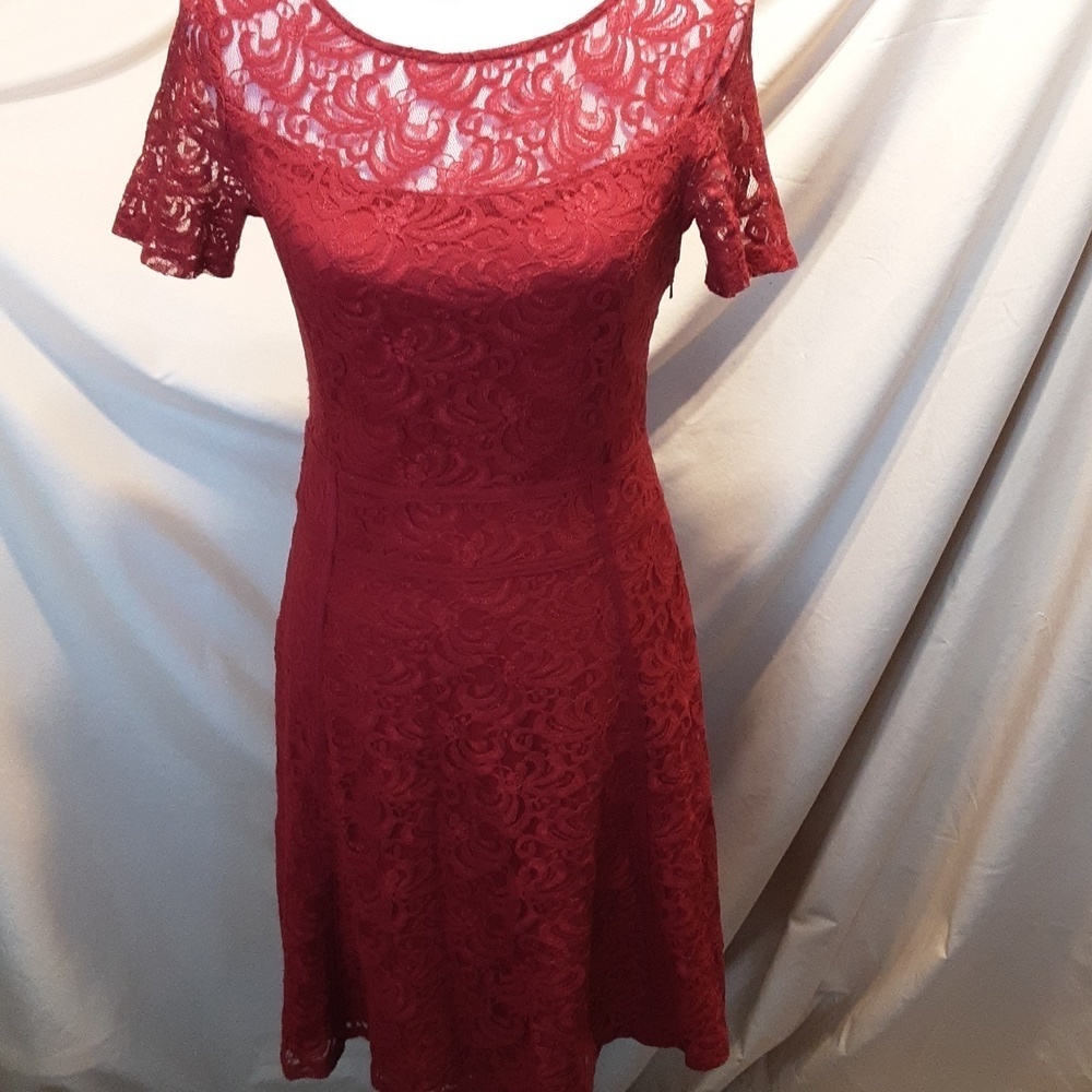 Laundry by Design Midi Length Lace Dress SZ 6